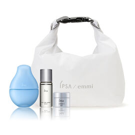 IPSA x emmi 日夜全能修護精華藍寶瓶官網限定組