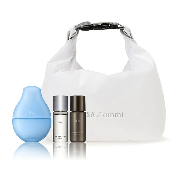 IPSA x emmi 日夜全能修護精華藍寶瓶官網限定組