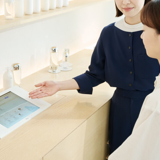 IPSA肌膚智慧全方位健檢示意圖